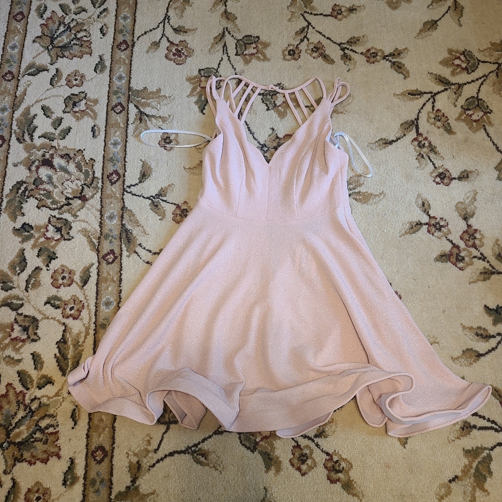 Sparkly Pink B. Darling Dress